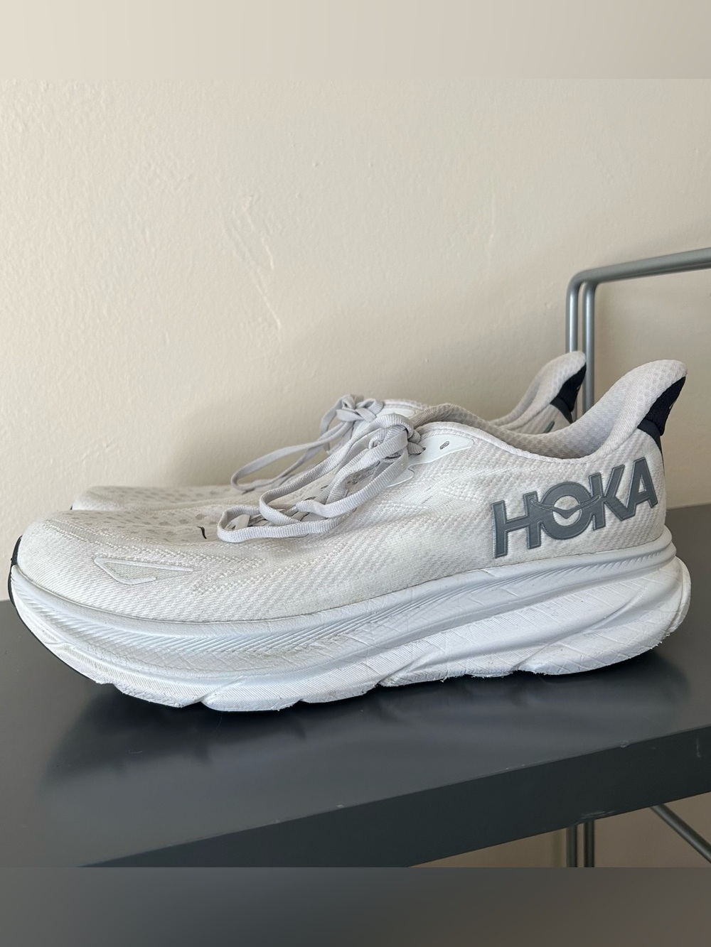 HOKA One One Clifton Gray Size 11.5 Men’s Shoes